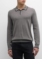 Paige Men's Dobson Knit Polo Sweater