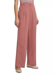 Paige Merano High-Rise Wide-Leg Pants