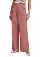 Paige Merano High-Rise Wide-Leg Pants