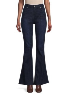 Paige Mid Rise Flared Jeans