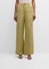 Paige Montauk Wide-Leg Pants