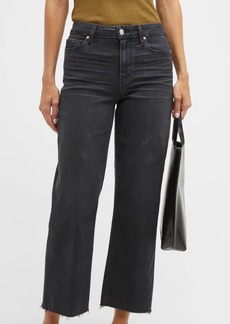 Paige Nellie Cropped Flared Jeans 