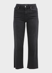 Paige Nellie Cropped Flared Jeans 