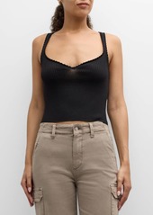 Paige Odile Knit Crop Top