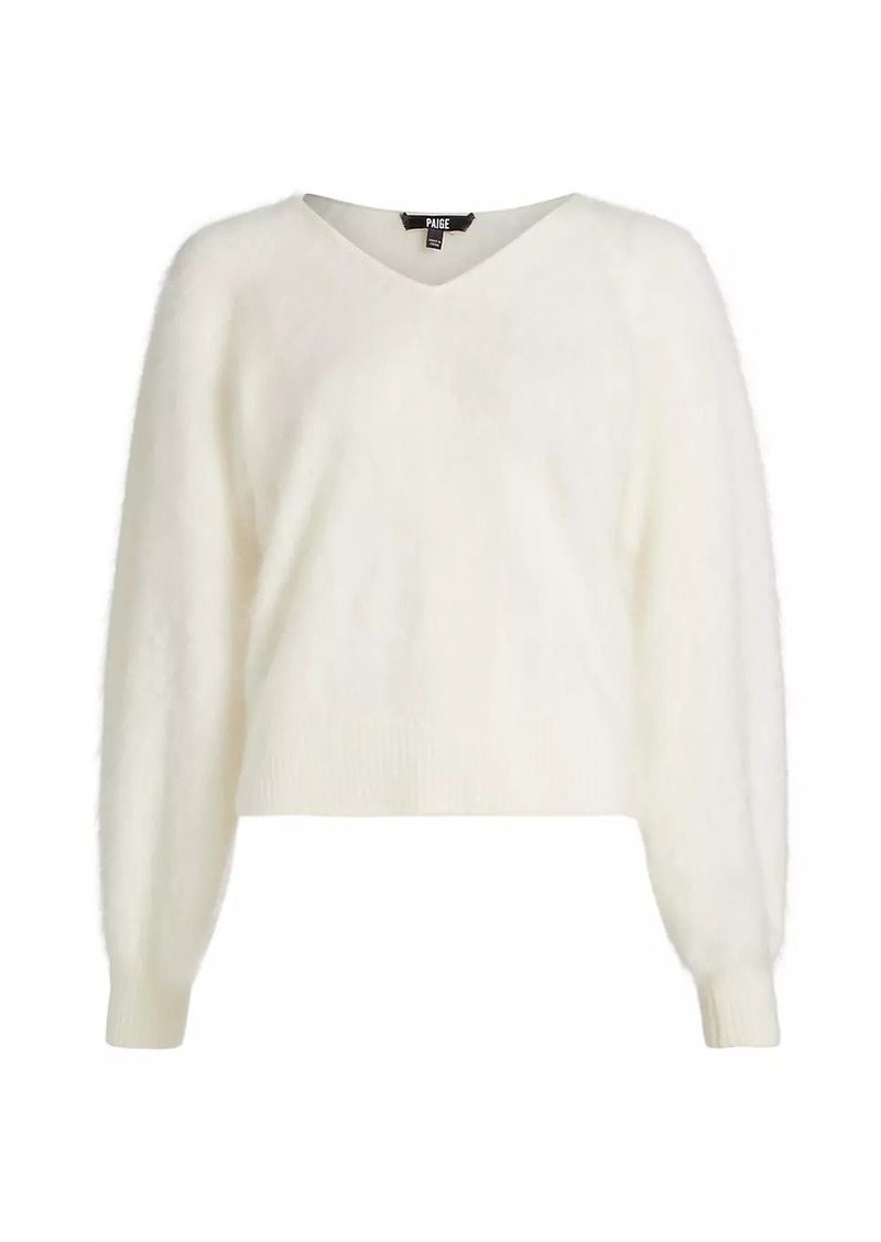 Paige Opaline Cashmere V-Neck Sweater