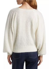 Paige Opaline Cashmere V-Neck Sweater