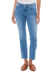 PAIGE Amber Ankle Straight Leg Jeans