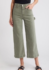 PAIGE Anessa Carpenter Wide Leg Jeans