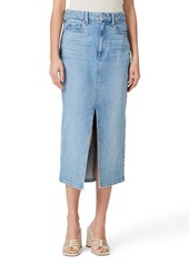 PAIGE Angela Denim Midi Skirt