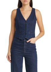 PAIGE Antonella Denim Vest