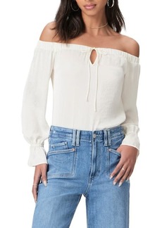 PAIGE Ayanna Off the Shoulder Top