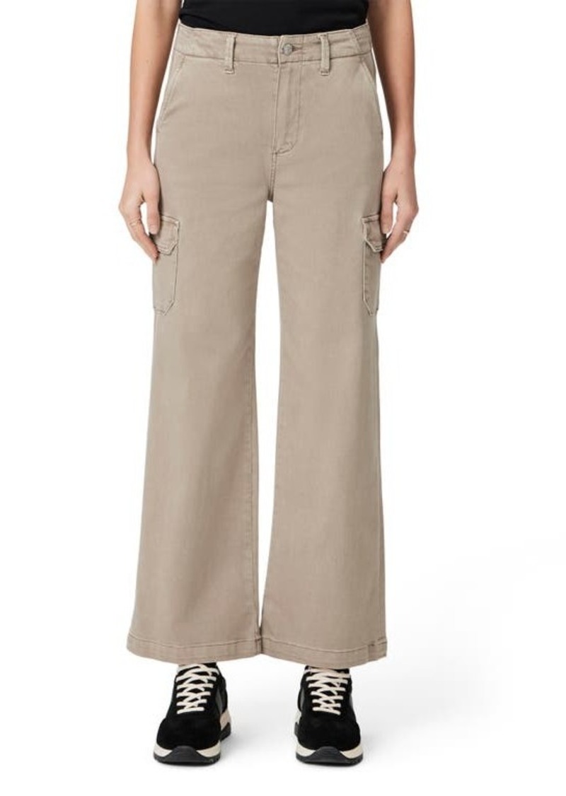 PAIGE Carly High Waist Ankle Wide Leg Cargo Pants