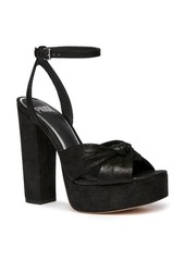 PAIGE Carter Ankle Strap Peep Toe Platform Sandal