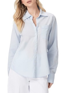 PAIGE Christa Cotton Button-Up Shirt