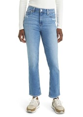 PAIGE Cindy High Waist Ankle Straight Leg Jeans