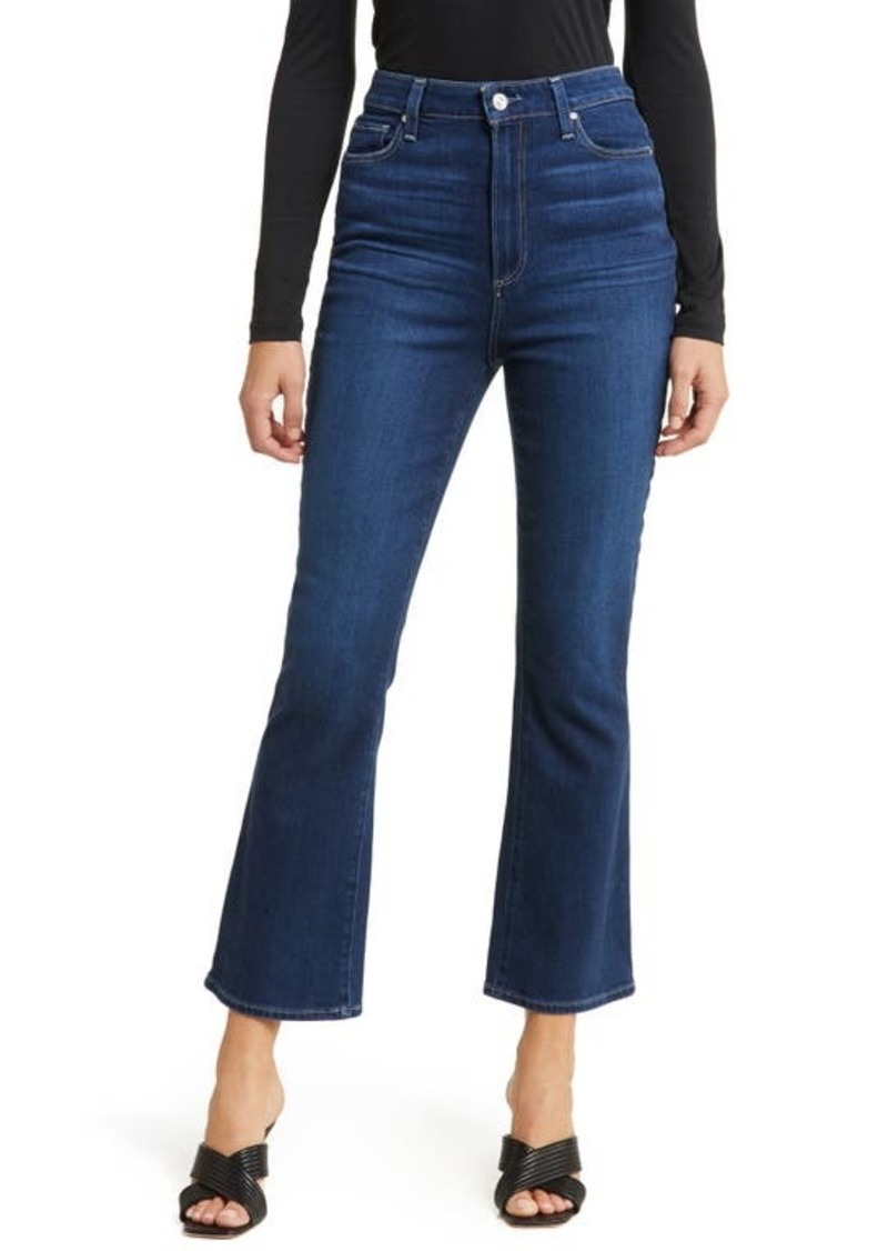 PAIGE Claudine High Waist Ankle Flare Jeans