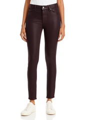 Paige Hoxton Coated Skinny Ankle Jeans