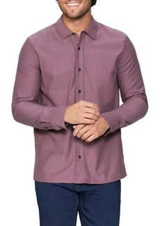 PAIGE Karbo Button-Up Shirt in Rich Malbec at Nordstrom