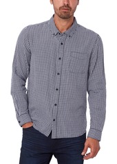 PAIGE Langford Gingham Check Button-Down Shirt in Brooksland at Nordstrom