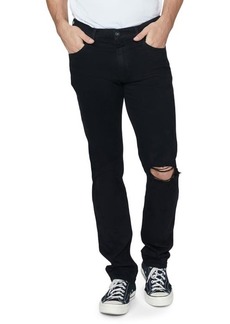 PAIGE Lennox Ripped Slim Fit Jeans