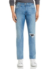 PAIGE Lennox Slim Fit Jeans in Belgrave Mended - 100% Exclusive 