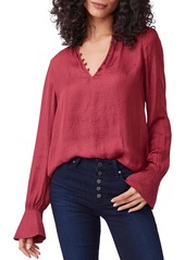 PAIGE Lizzy Ruffle Sleeve Blouse