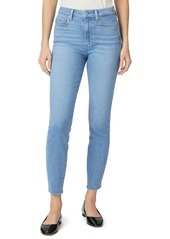 PAIGE Margot Raw Hem Ankle Skinny Jeans