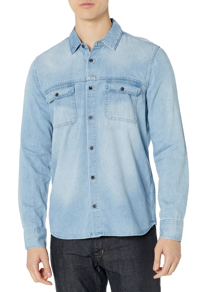 PAIGE Men's Abraham Denim Shirt BRAYLEN