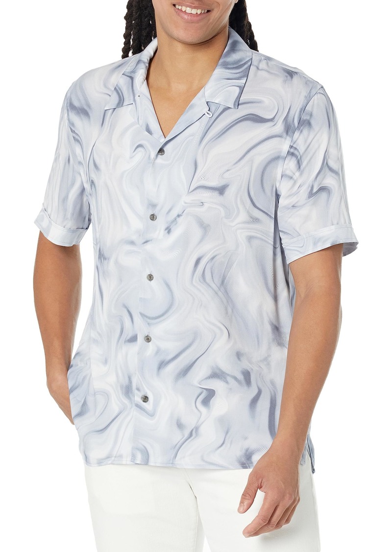 PAIGE Men's Landon Short Sleeve Shirt