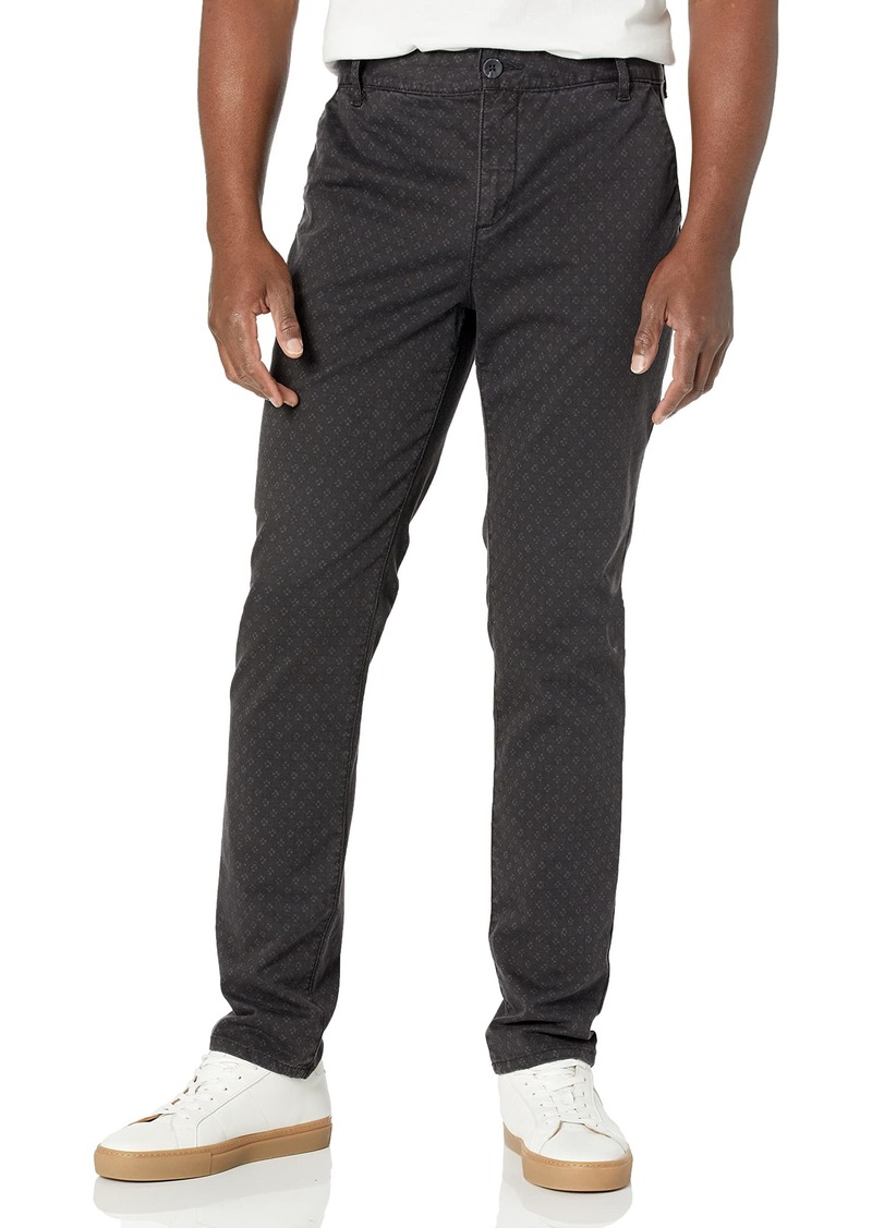 PAIGE Men's Stafford Printed Slim Fit Trouser Pant