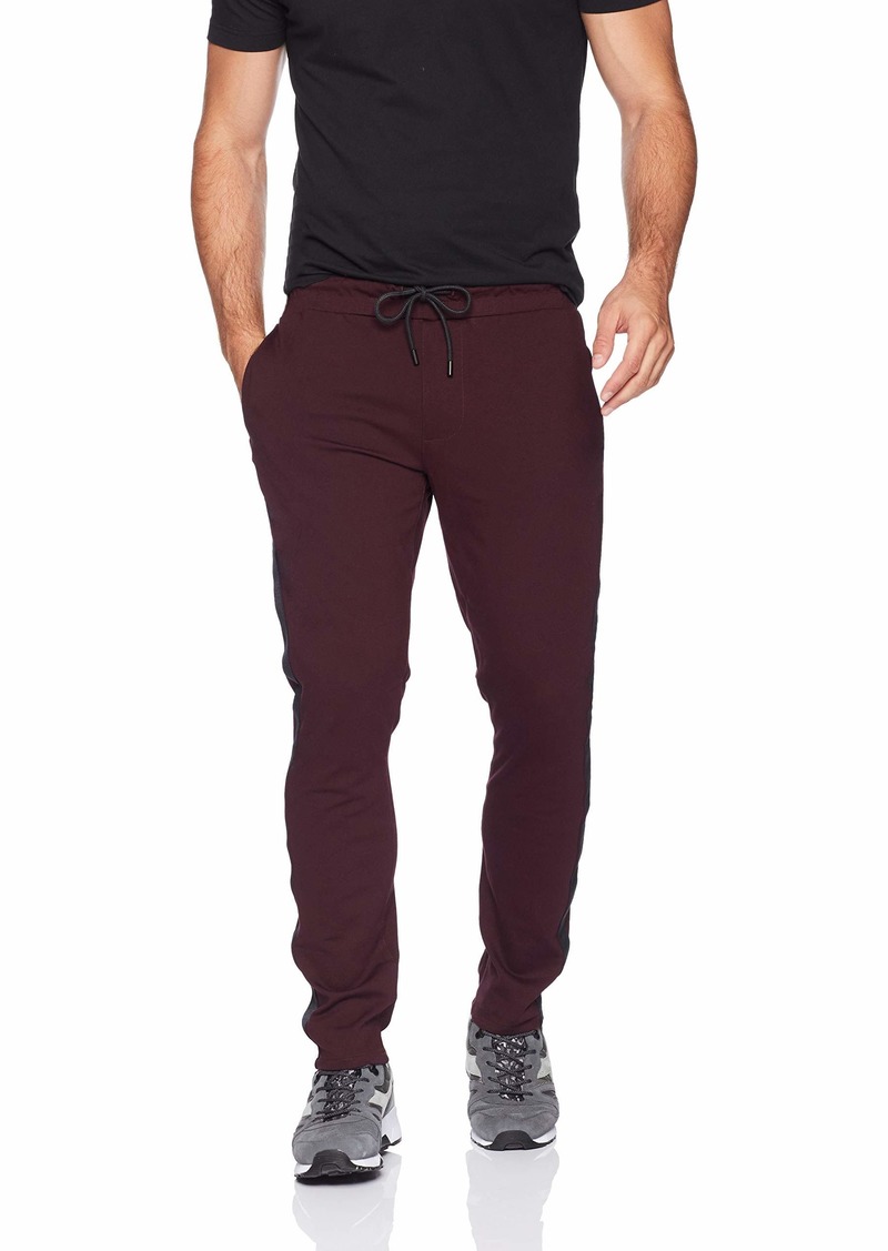 PAIGE Mens Transcend Knits Track Pant Shaded Currant 