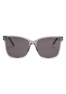 PAIGE Morgan 56mm Square Sunglasses