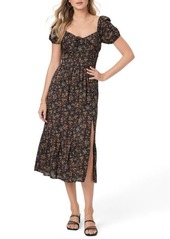 PAIGE Otienne Floral Off the Shoulder Dress