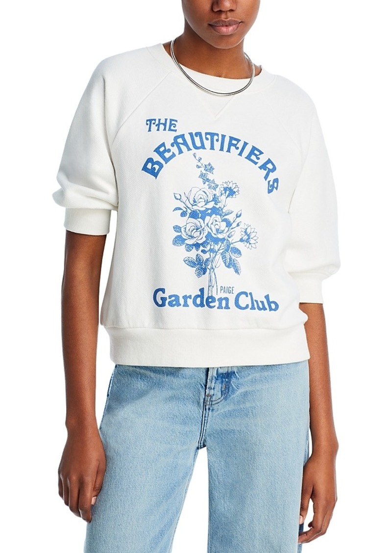 Paige Queenie Graphic Garden Club Sweatshirt