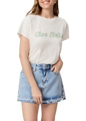 PAIGE Ren Ciao Bella Cotton & Linen Graphic T-Shirt