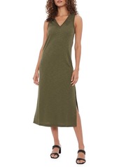 PAIGE Sage Sleeveless Tank Dress in Olive at Nordstrom