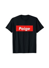 Paige Shirt Name Personalized Gift Idea for Paige T-Shirt