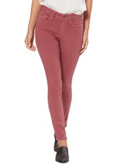 PAIGE Transcend- Hoxton High Waist Ankle Skinny Jeans (Deco Rose)