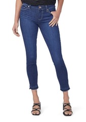 PAIGE Verdugo Mid Rise Release Hem Crop Skinny Jeans