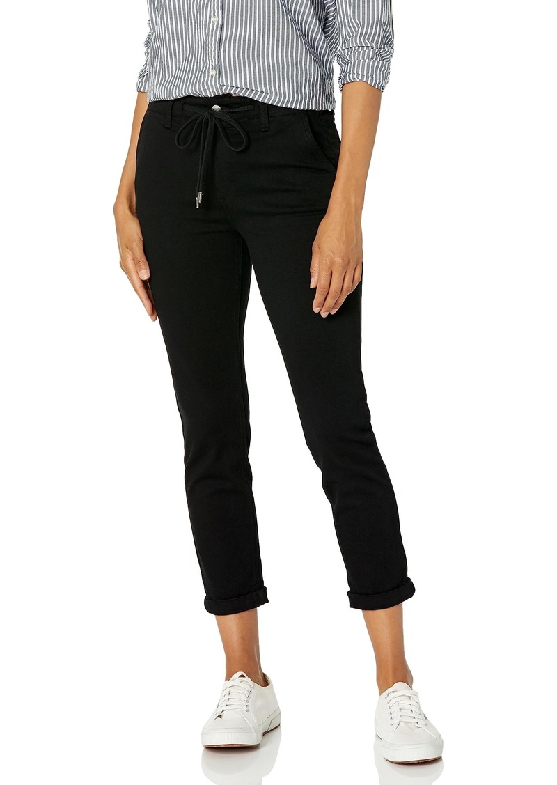 PAIGE Women's Christy Pant high Rise Tapered Cuffed Above The Ankle in