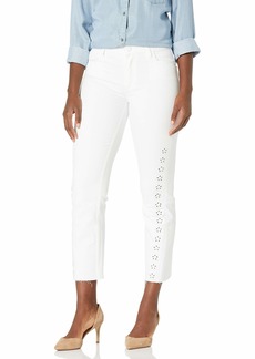 PAIGE Women's Cindy High Rise Slim Fit Ankle Jean
