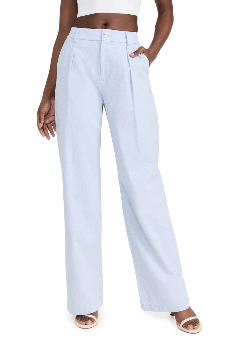 PAIGE Women's Dallas Pants  Blue