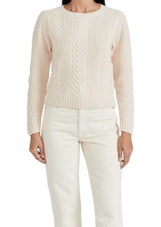 PAIGE Women's Elizabeth Sweater  Off White L