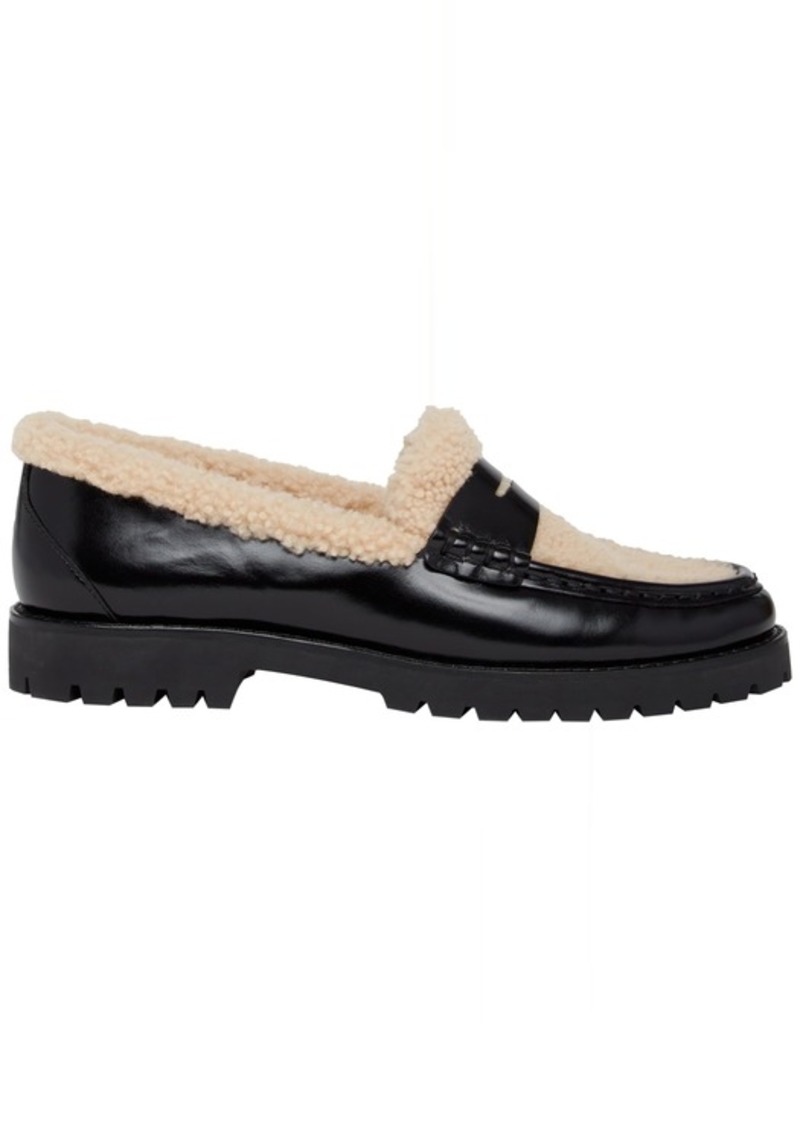 PAIGE Women's Ellis Shearling Flat Loafer