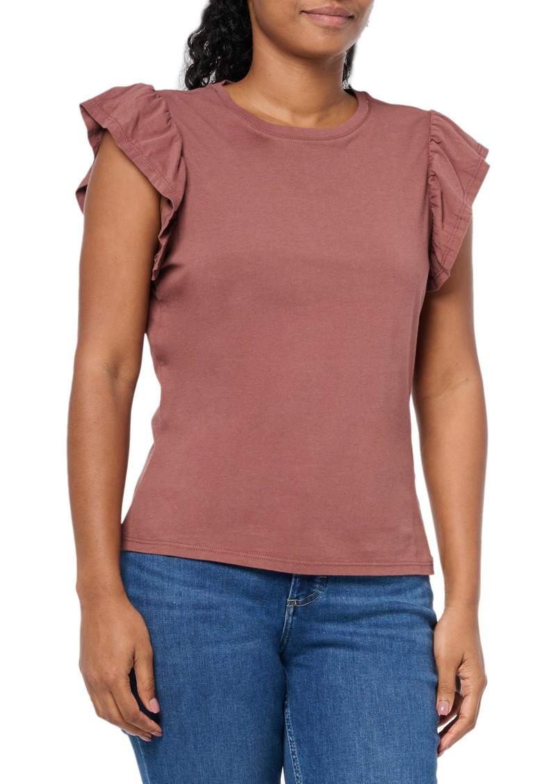 PAIGE Women's ERISSA TEE WARM MOCHA