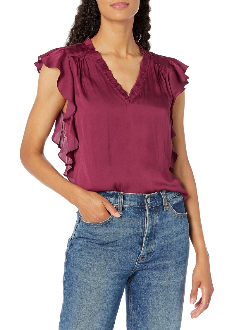 PAIGE Women's GENIE TOP SANGRIA