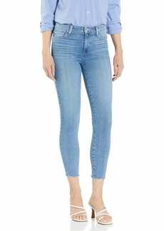 PAIGE Women's Hoxton High-Rise Ultra Skinny Fit Crop Jean