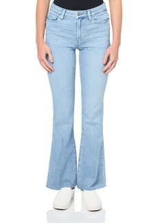 PAIGE Womens Hr Laurel Canyon 32in Raw Hem Jeans   US