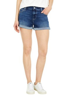 PAIGE womens Jimmy Jimmy Transcend Vintage Raw Cuff Mid Rise Shorts  -35 US