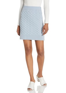 PAIGE Women's Juliet Mini Skirt Cable Knit Honeycomb in  S